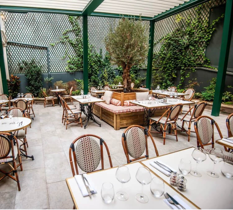 restaurant Paris avec terrasse